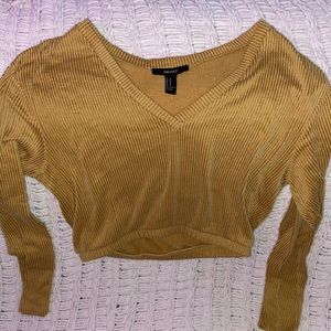 Two long sleeve blouses. Used. Size small